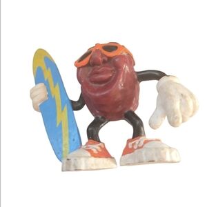 California Raisins Blue Surfboard Figure